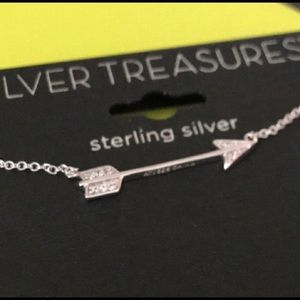 Sterling Silver Arrow Necklace